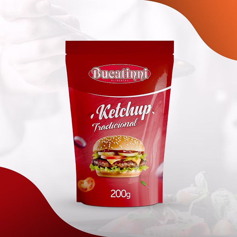 Ketchup Bucatinni Pouch 200g
