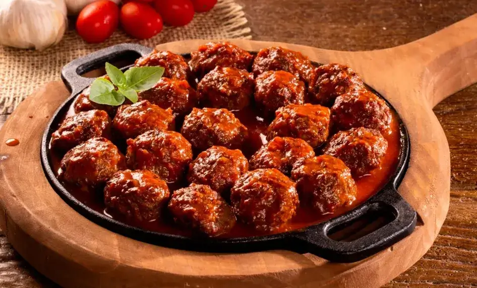 Receita de Almôndegas ao Molho