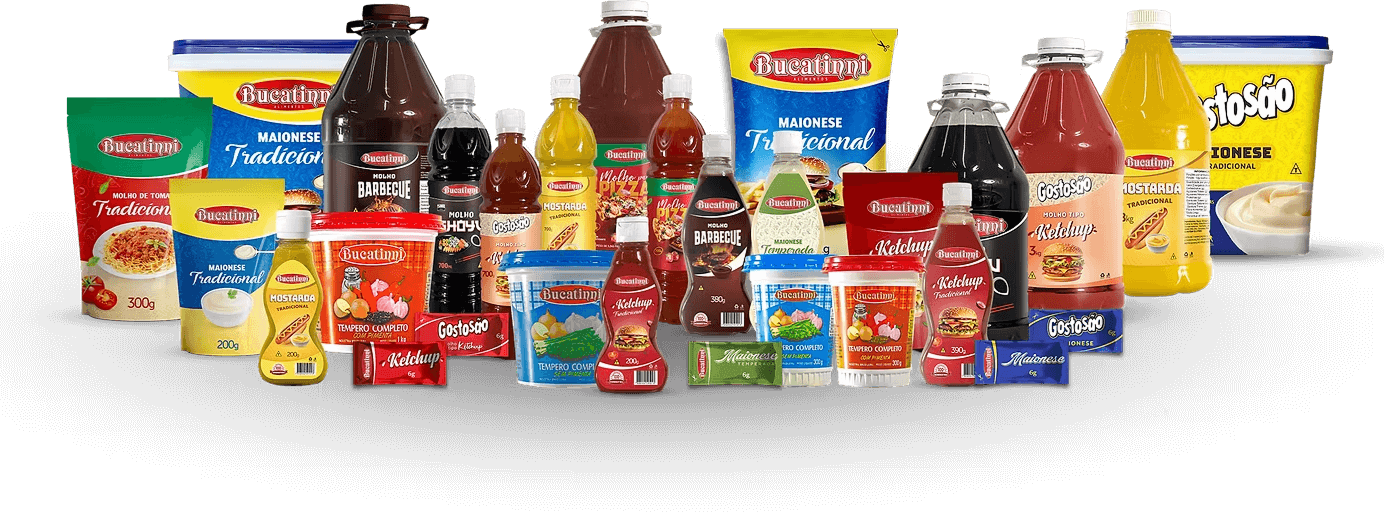 Bucatinni: molhos e condimentos